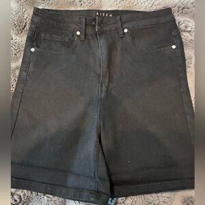 Women’s black shorts; NEVER WORN no tags